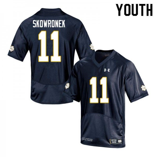 Youth Notre Dame Fighting Irish Ben Skowronek #11 Stitched Game